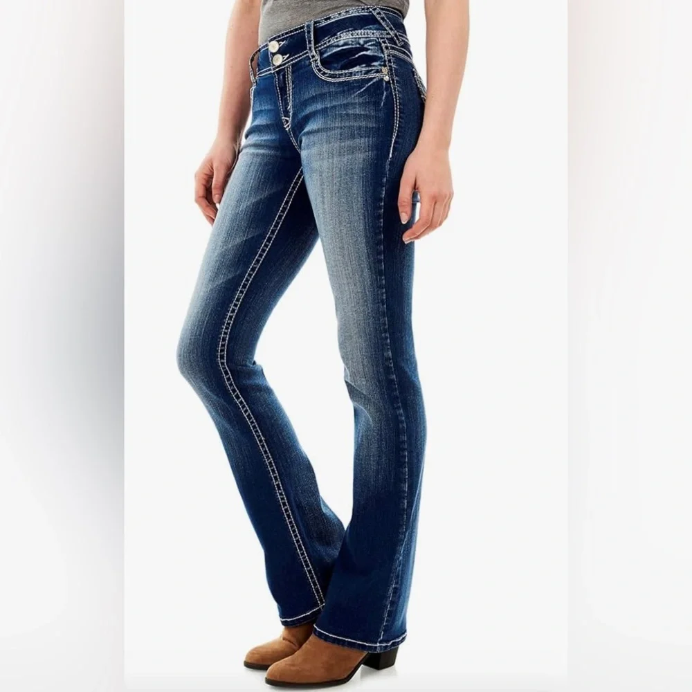 Womens Dryad Premium Jeans Skinny Boot Cut sz31x33 - Picture 3 of 5